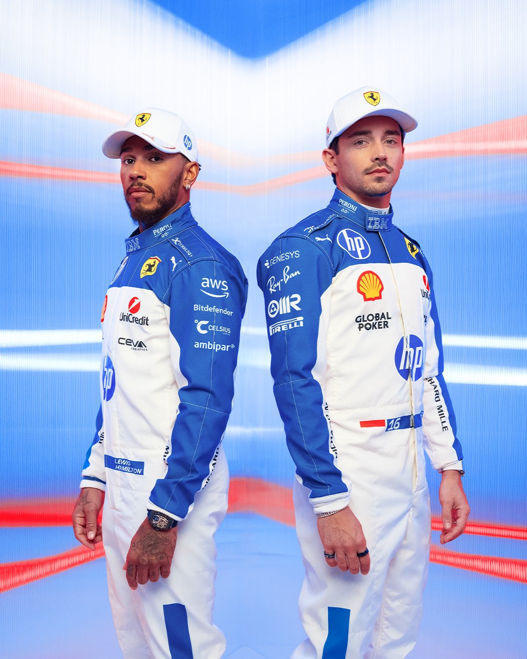 2025 miami gp charles leclerc ve lewis hamilton