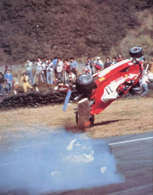 1977 Japonya Grand Prix Gilles Villeneuve