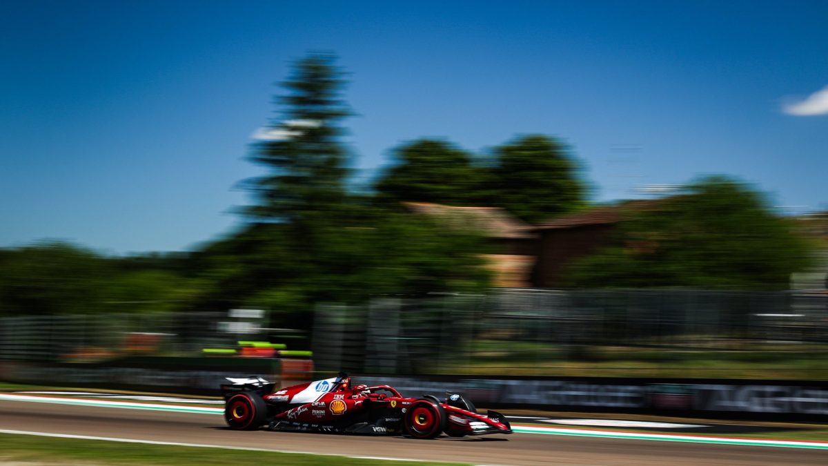 2025 Imola GP Charles Leclerc SF25