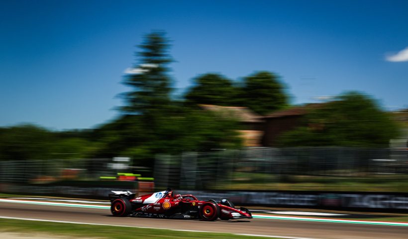 2025 Imola GP Charles Leclerc SF25