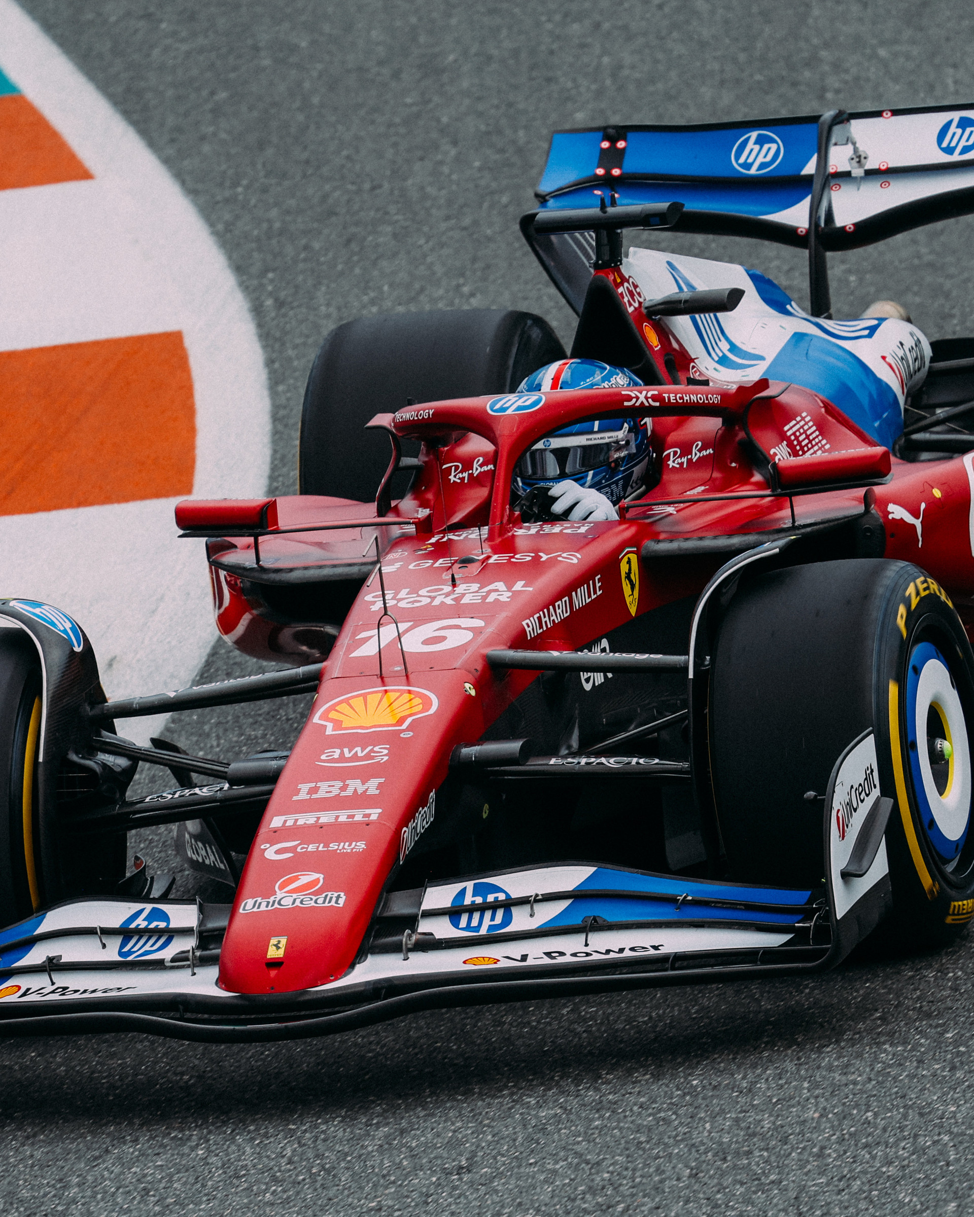 2025 Miami GP Charles Leclerc SF25 Ferrari