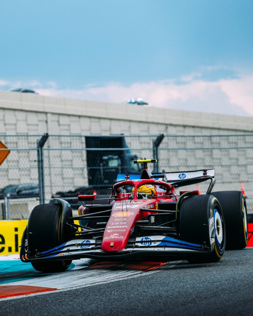 2025 Miami GP Lewis Hamilton SF25 Ferrari