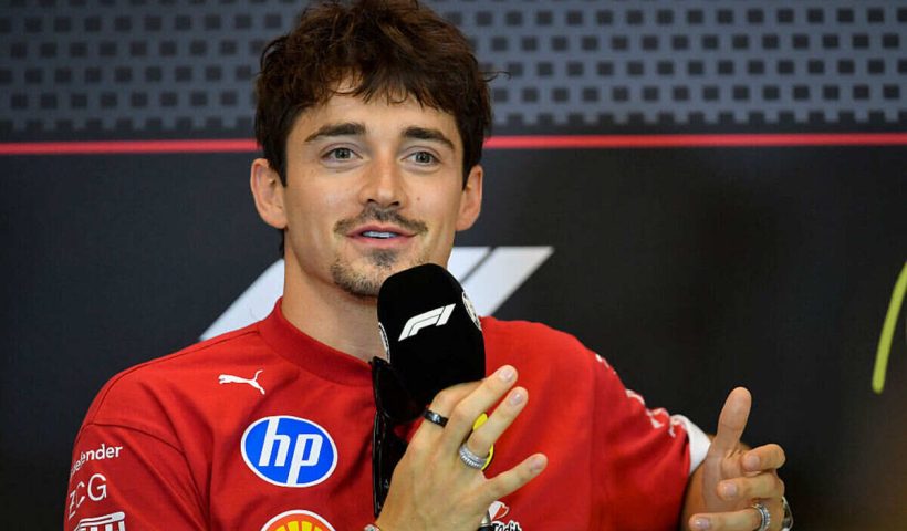 2025 Monako GP Charles Leclerc basın toplantısı