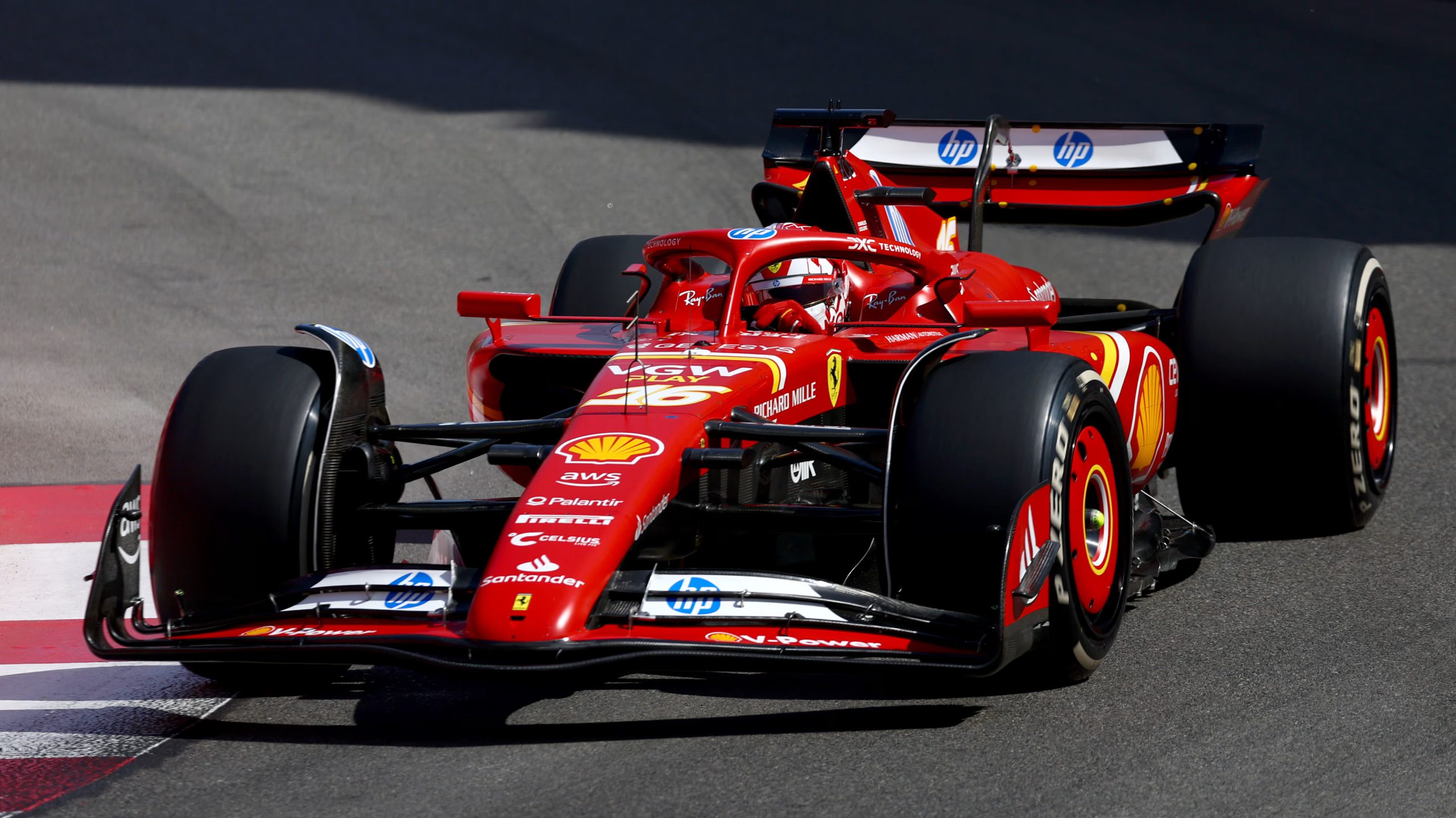 2025 Monako GP Ferrari Vasseur