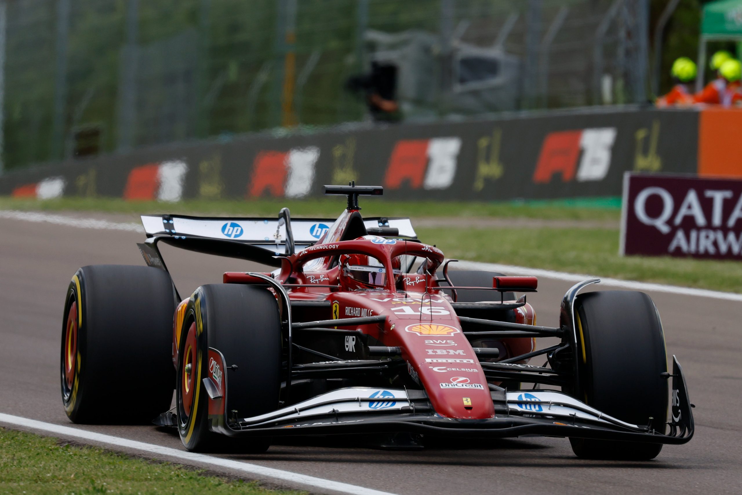 Charles Leclerc Ferrari SF25 Imola GP