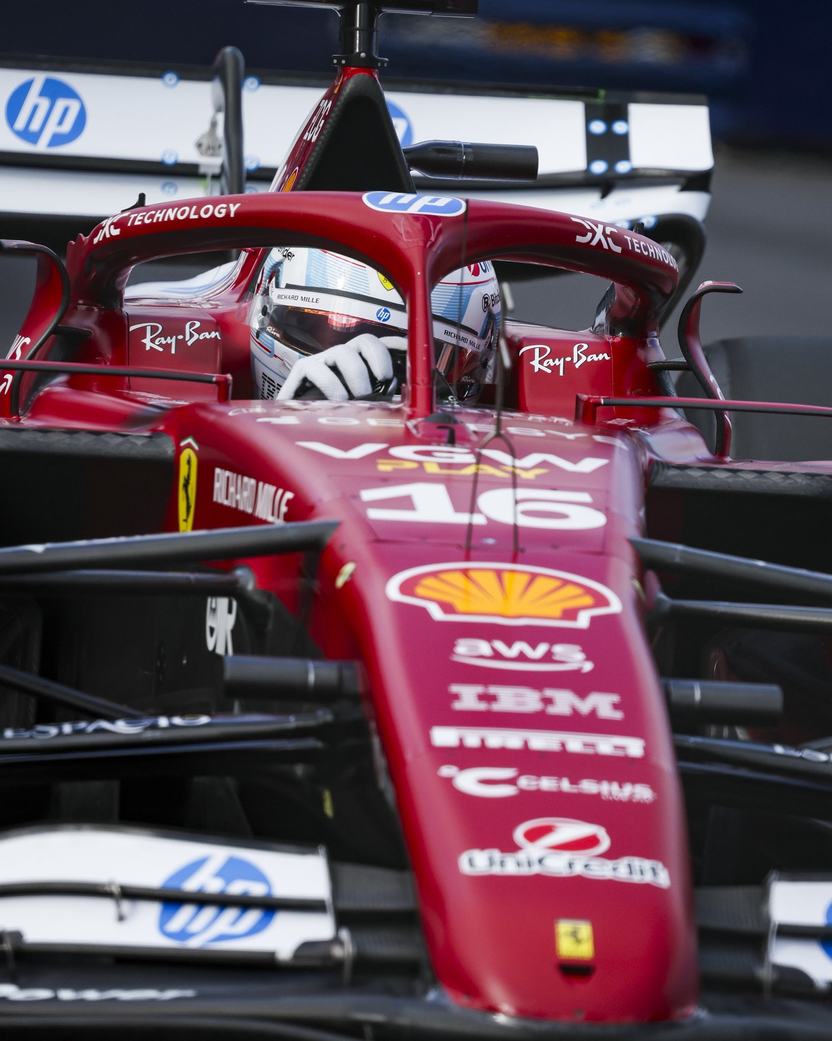 Charles Leclerc monako gp 2025 sf25 ferrari