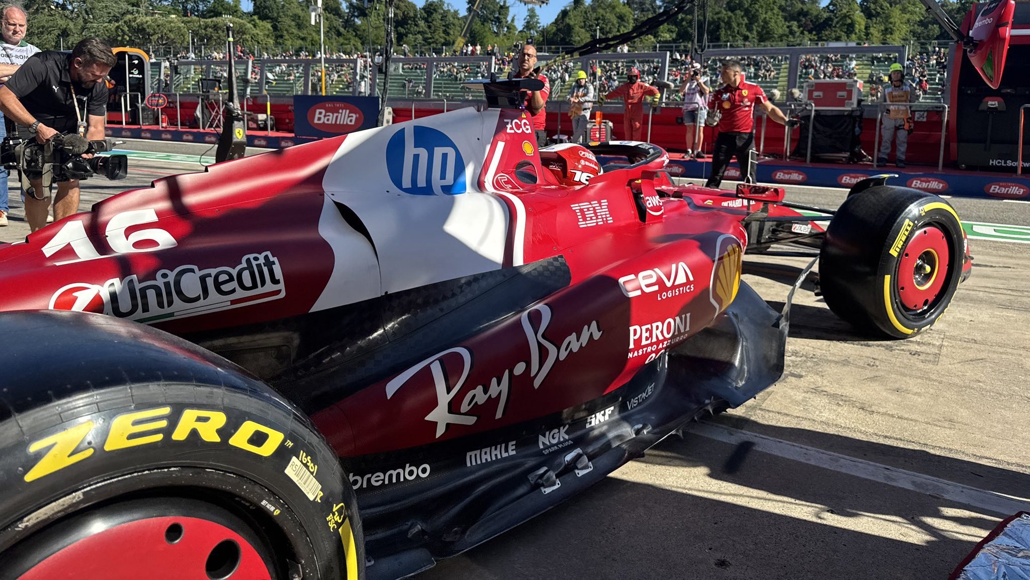 Ferrari SF25 Imola Grand Prix Charles Leclerc