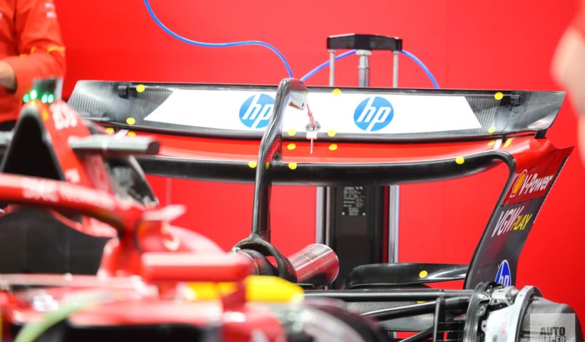 Ferrari Sf25 arka kanat