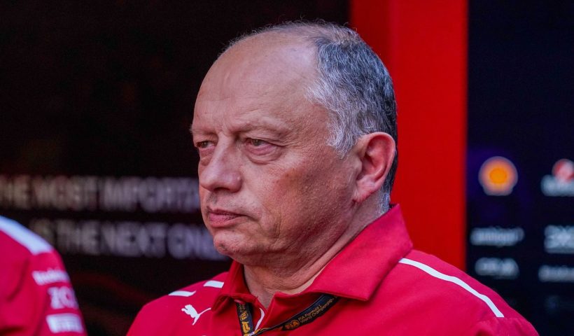 Fred Vasseur 2025 Imola GP Ferrari