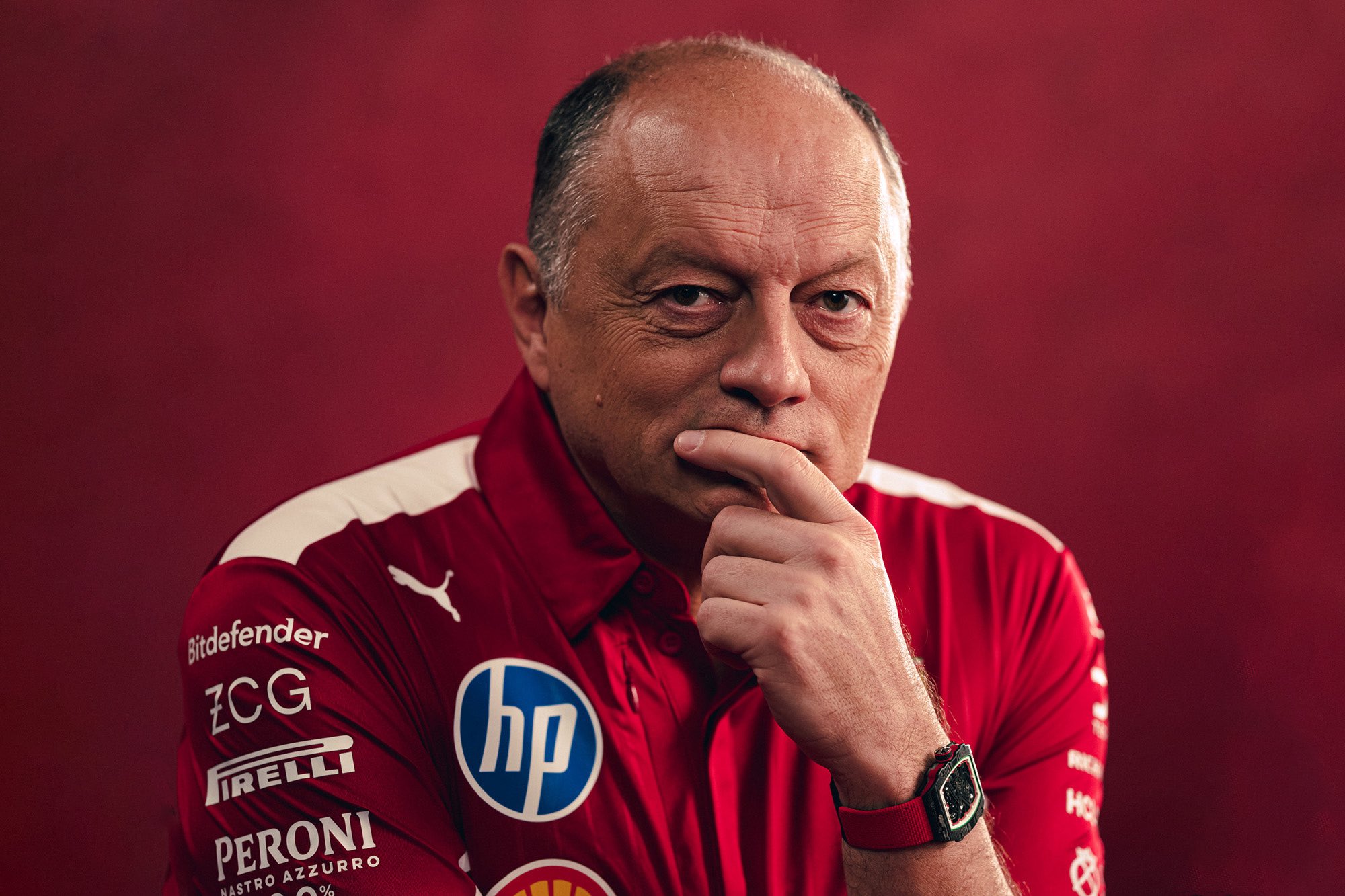 Fred Vasseur 2025 Monako GP Ferrari