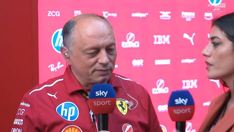 Fred vasseur imola gp sıralama seansı