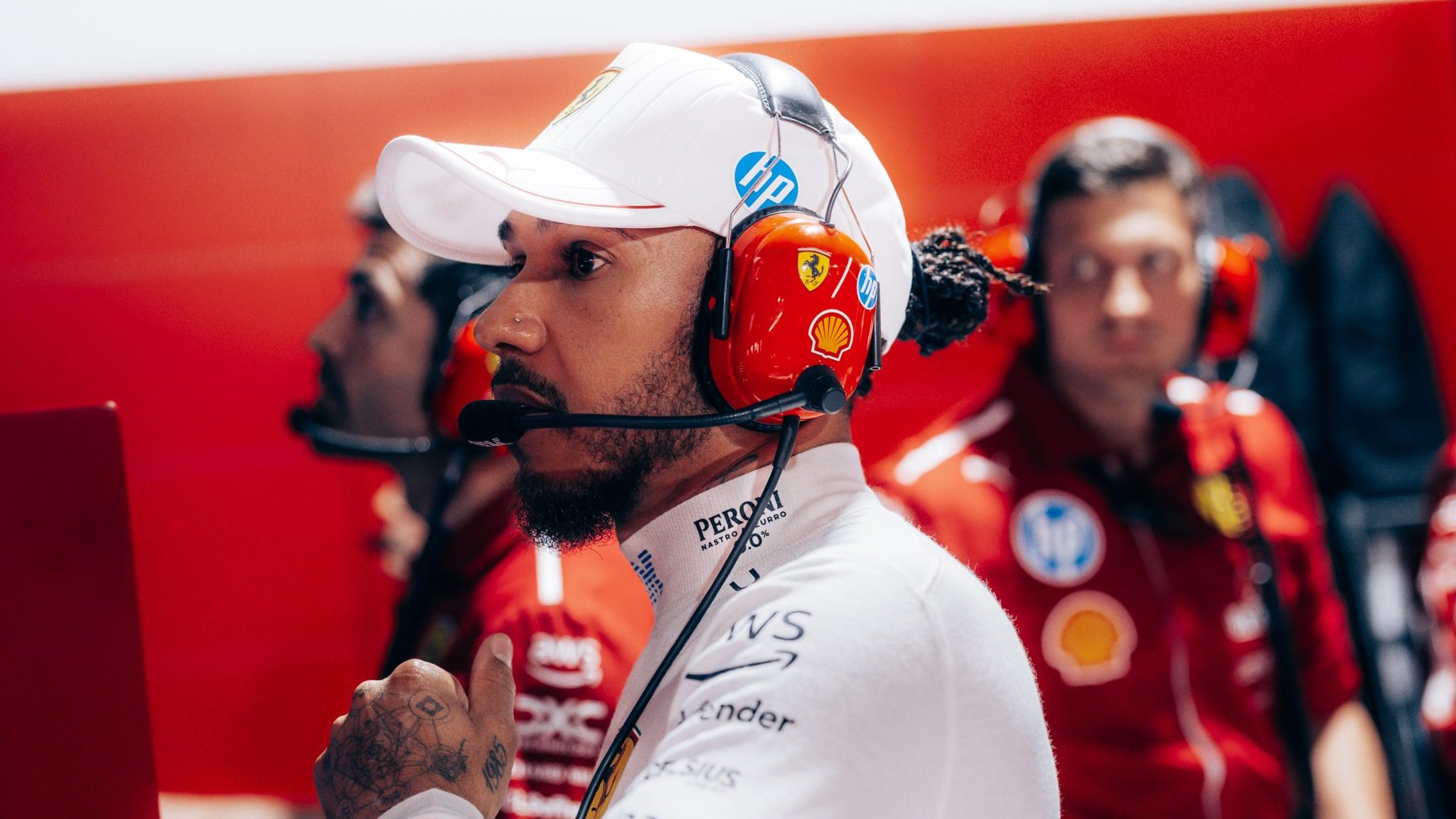 Lewis Hamilton 2025 Miami GP SF25 Ferrari