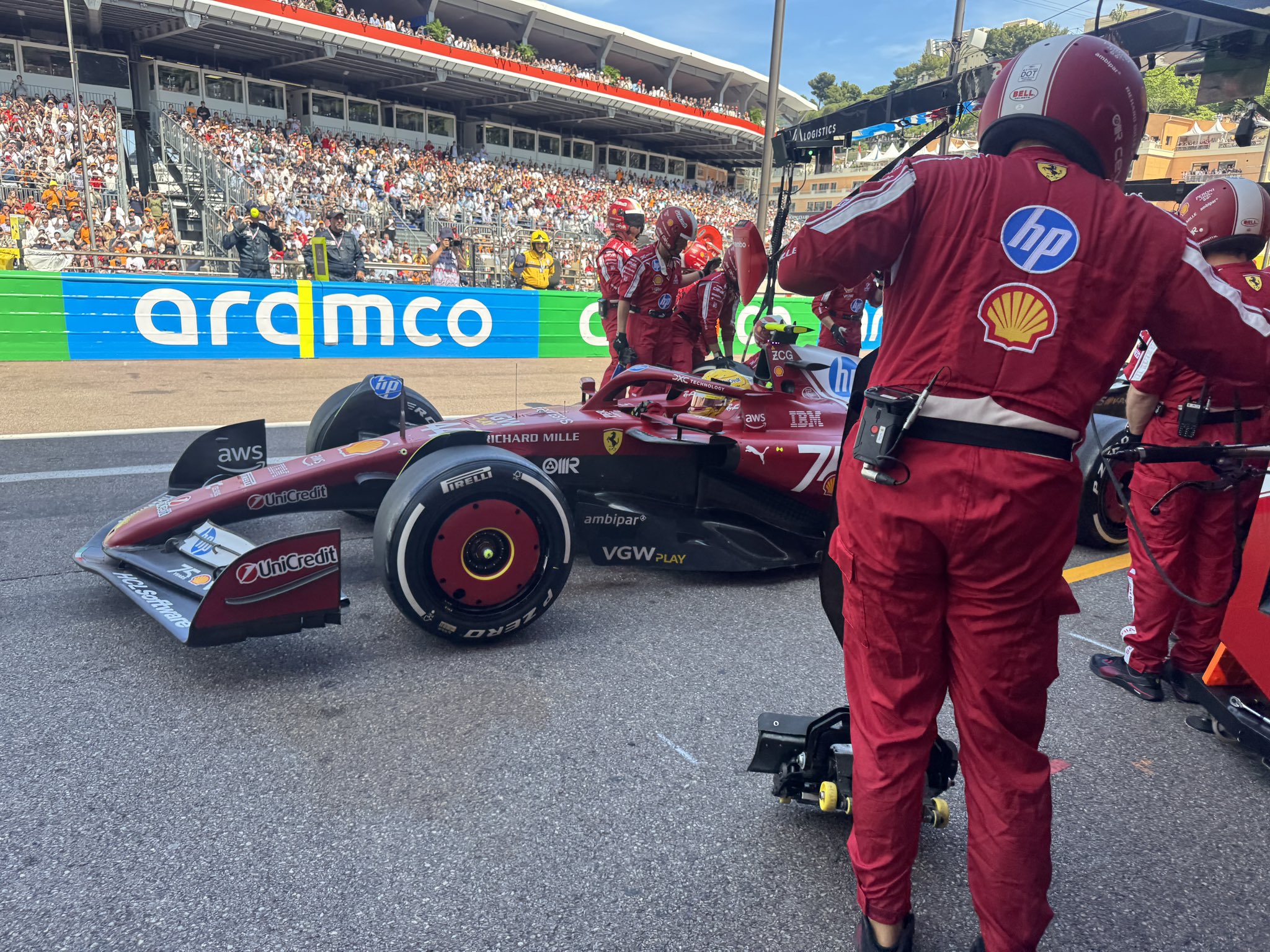 Lewis Hamilton 2025 Monako GP SF25