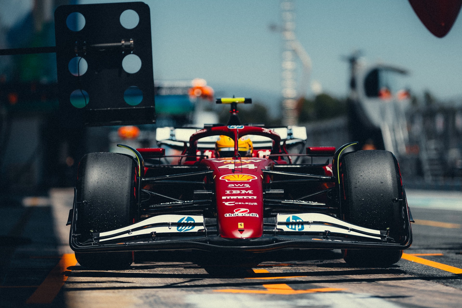 Lewis Hamilton İspanya GP SF25 2025