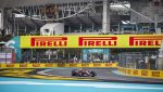Lewis Hamilton Miami GP sıralama turları pistte