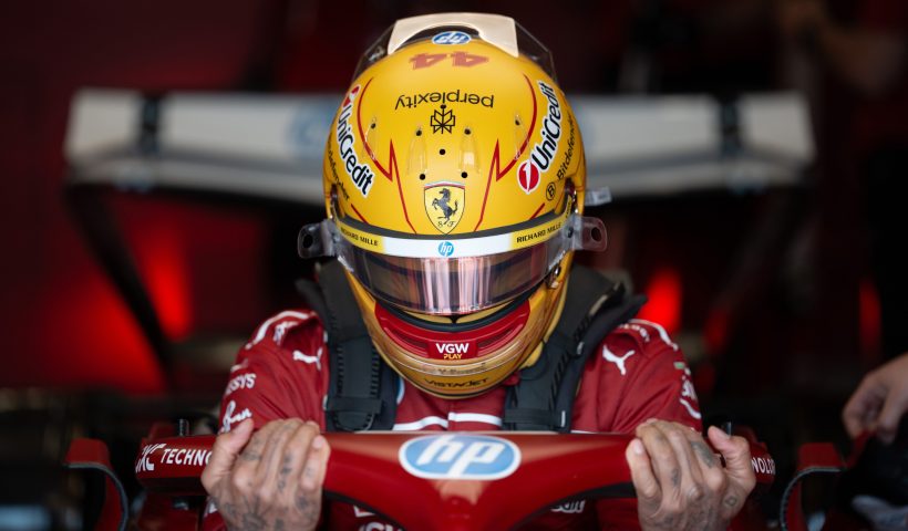 Lewis Hamilton Monako GP 2025 Ferrari