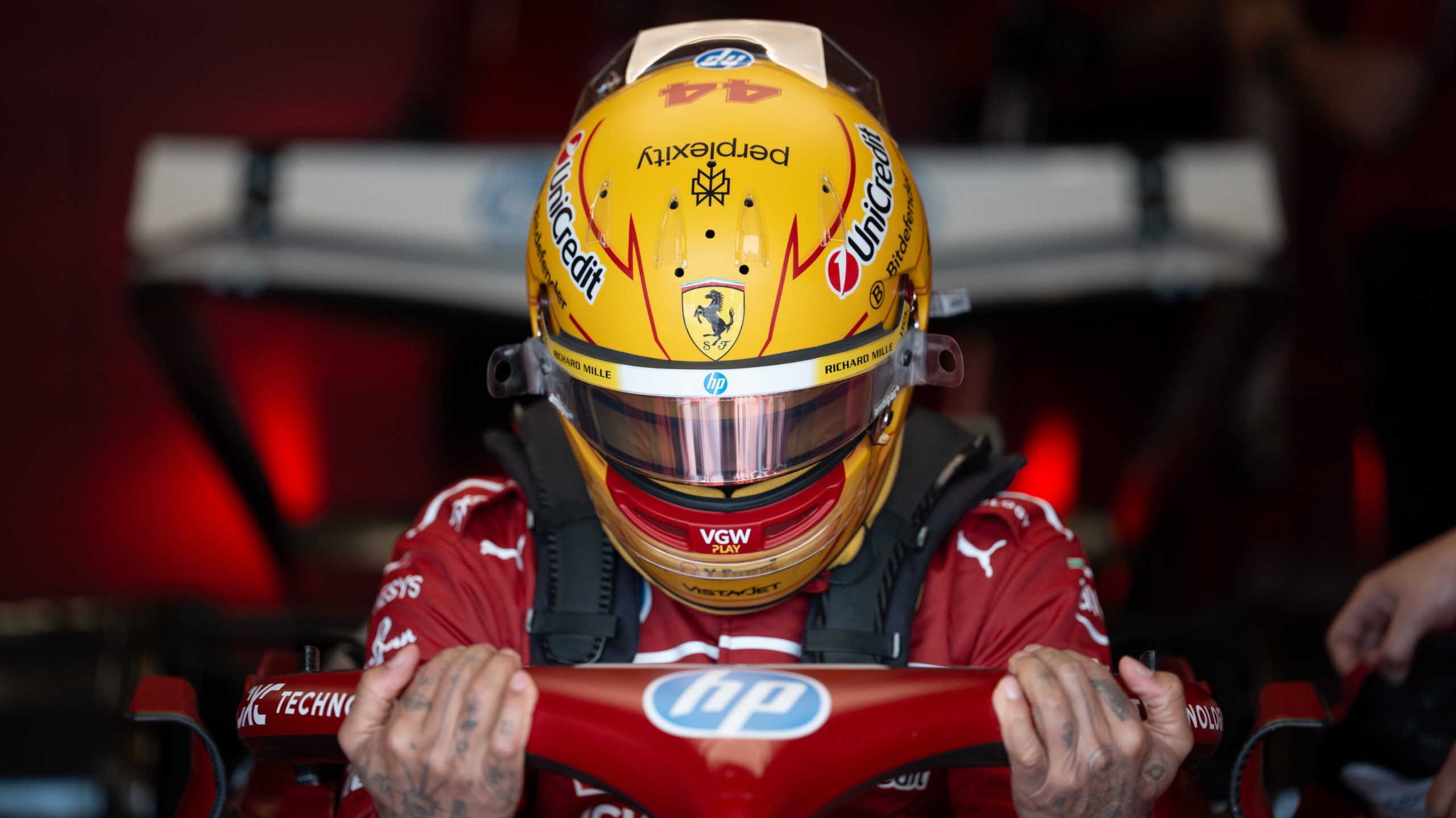Lewis Hamilton Monako GP 2025 Ferrari