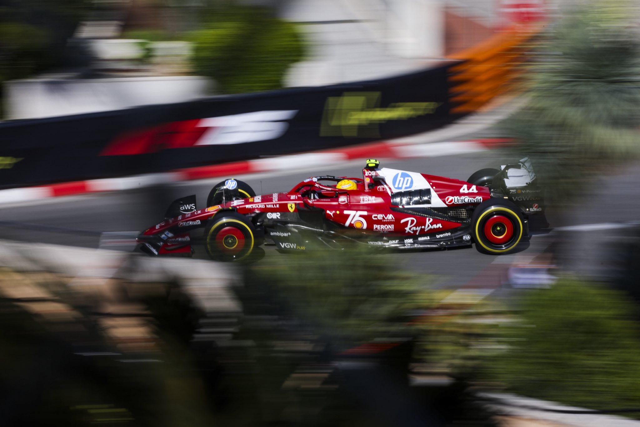 Lewis Hamilton monako gp sf25