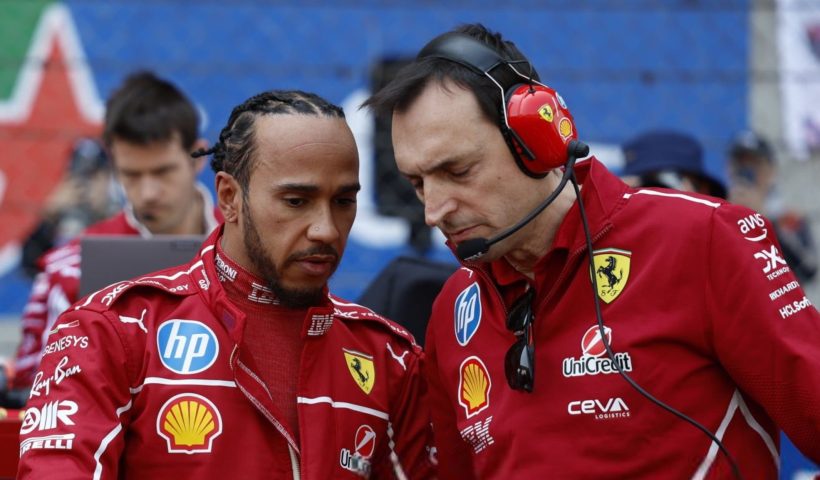 Lewis Hamilton ve Ricardo Adami 2025