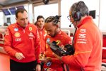 Lewis Hamilton ve Ricardo Adami