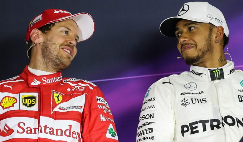 Sebastian Vettel ve Lewis Hamilton