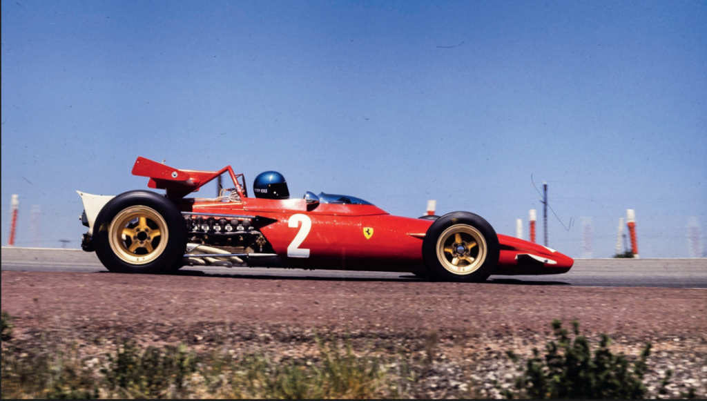 Şık tasarımlı 312B, 1970 İspanya Grand Prix'sinde (Jarama pistinde) ikinci kez piste çıktı, ancak Jacky Ickx’in aracı bir kazanın ardından çıkan yangında tamamen kullanılamaz hale geldi.