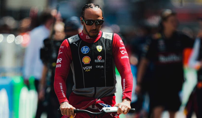 lewis hamilton monako gp 2025 ferrari