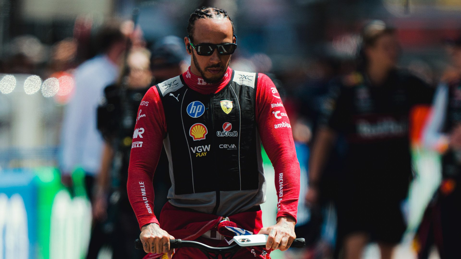 lewis hamilton monako gp 2025 ferrari