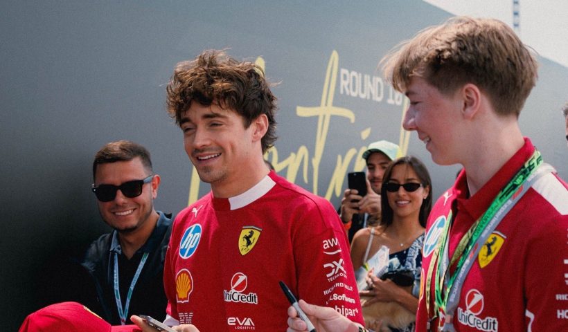 Charles Leclerc Kanada GP SF25 Ferrari
