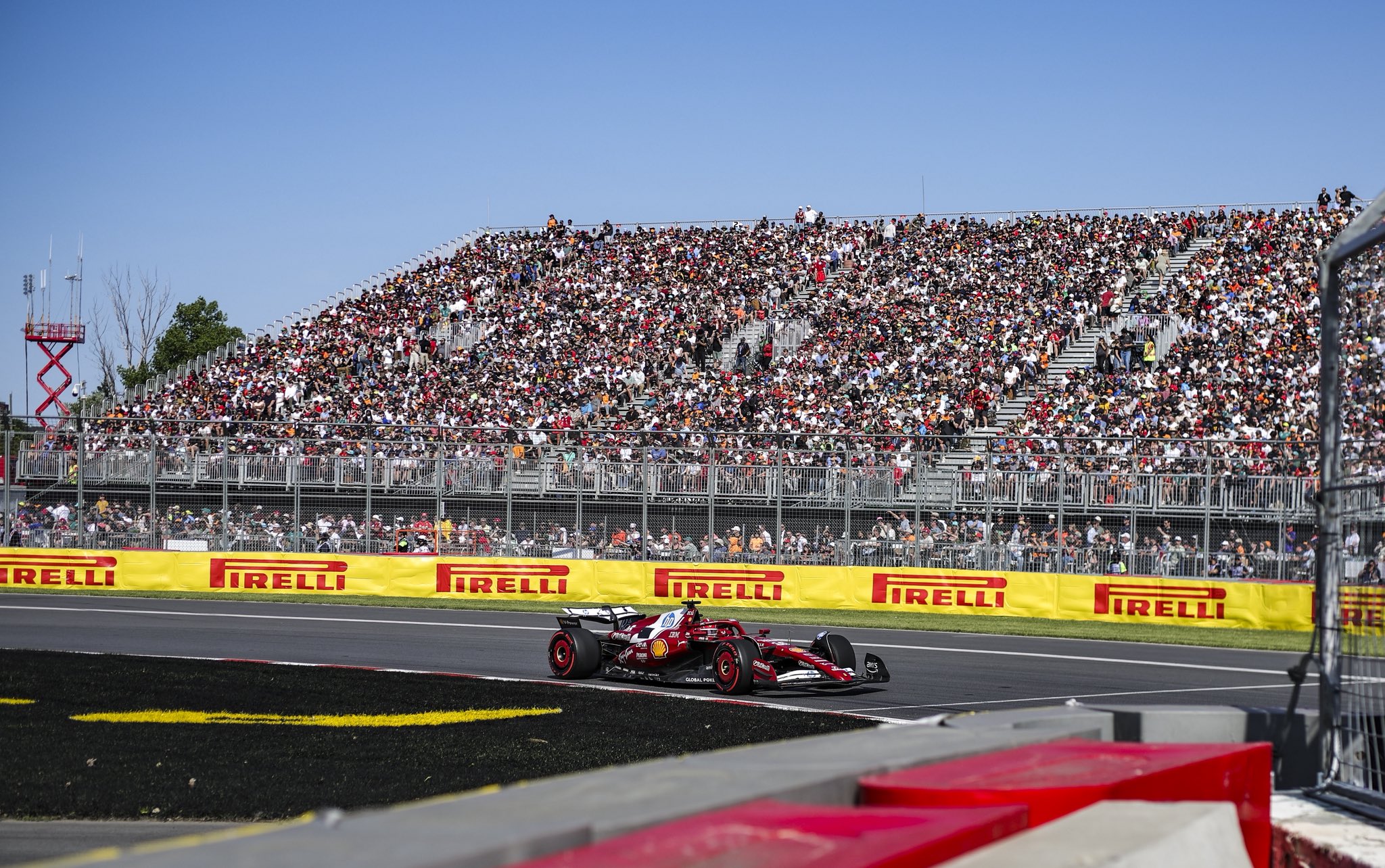 Charles Leclerc Kanada GP SF25 Ferrari