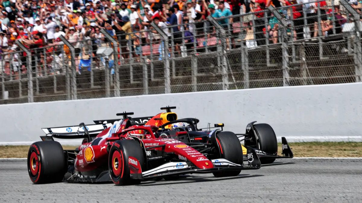Charles Leclerc Max Verstappen İspanya GP SF25 2025