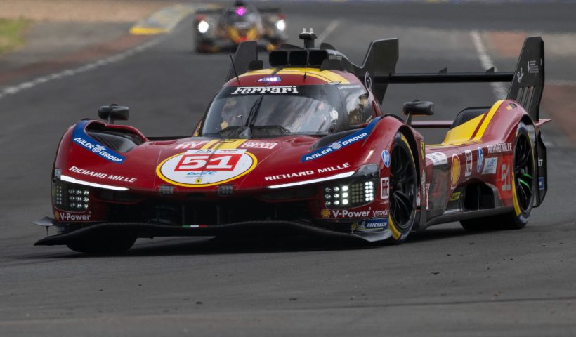 Ferrari 499P Le Mans 24 Saat 2025