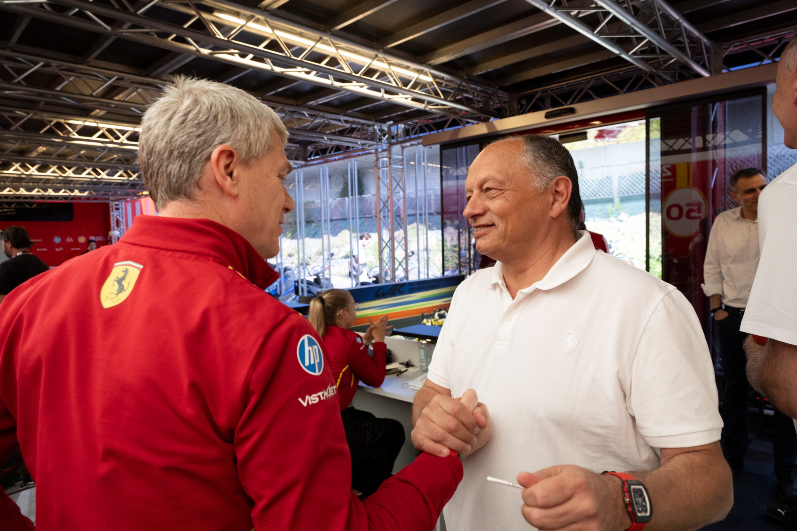 Ferrari Coletta ve Vasseur 2025 Le Mans 24 Saat