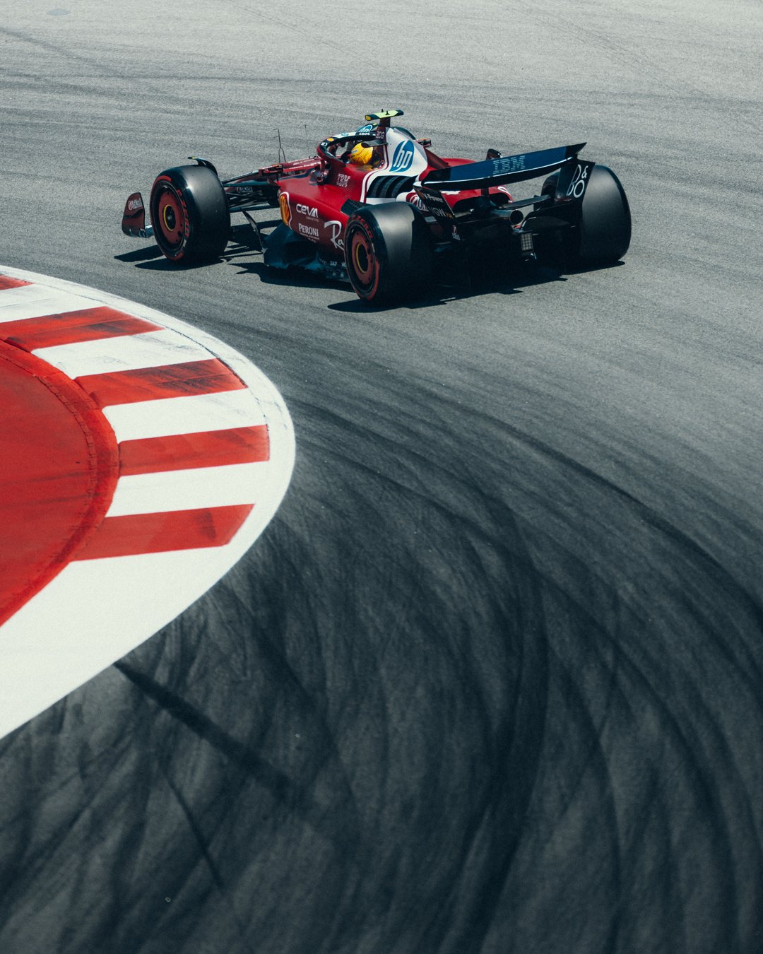 Lewis Hamilton İspanya GP SF25 2025 Yarış