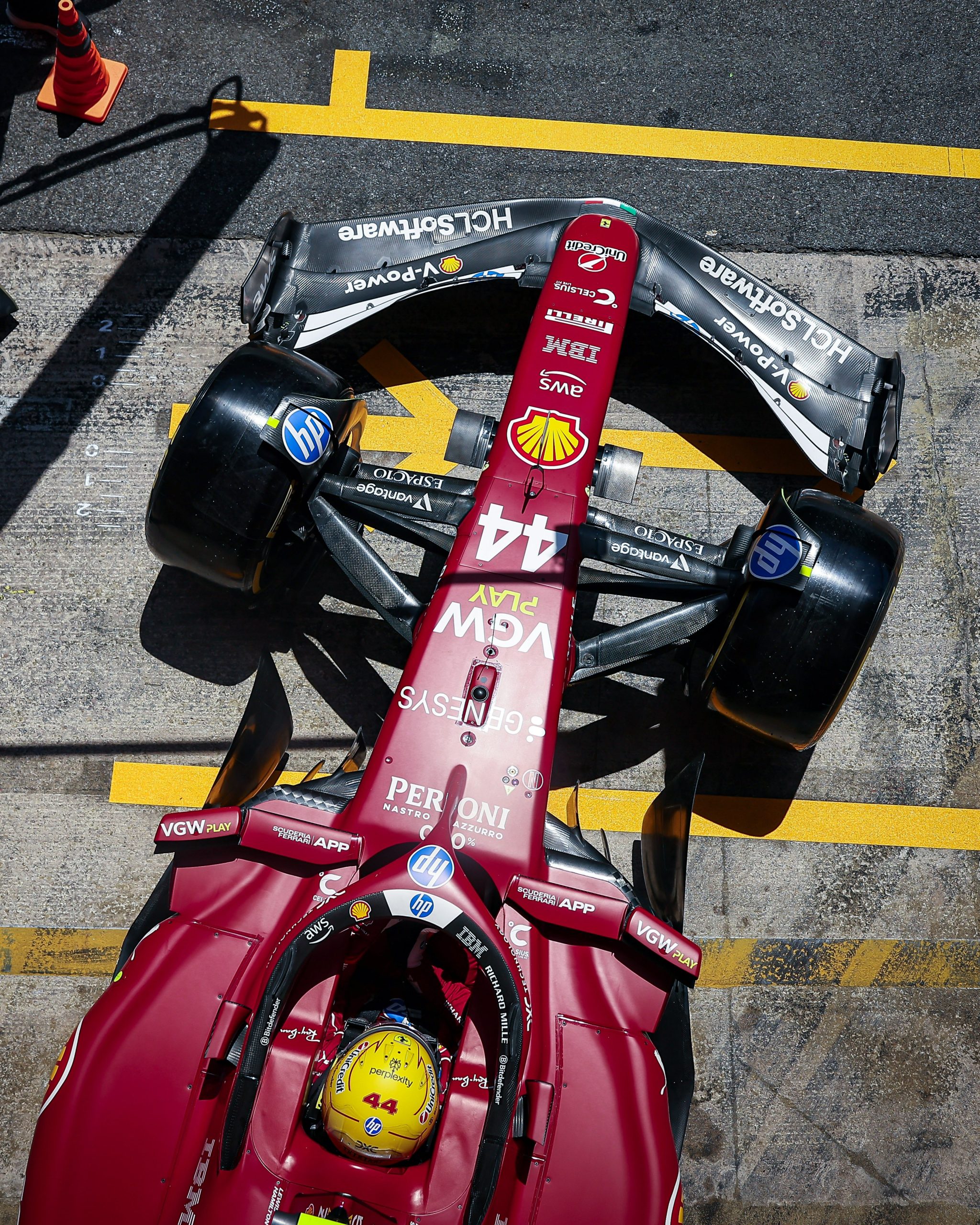 Lewis Hamilton İspanya GP SF25 2025