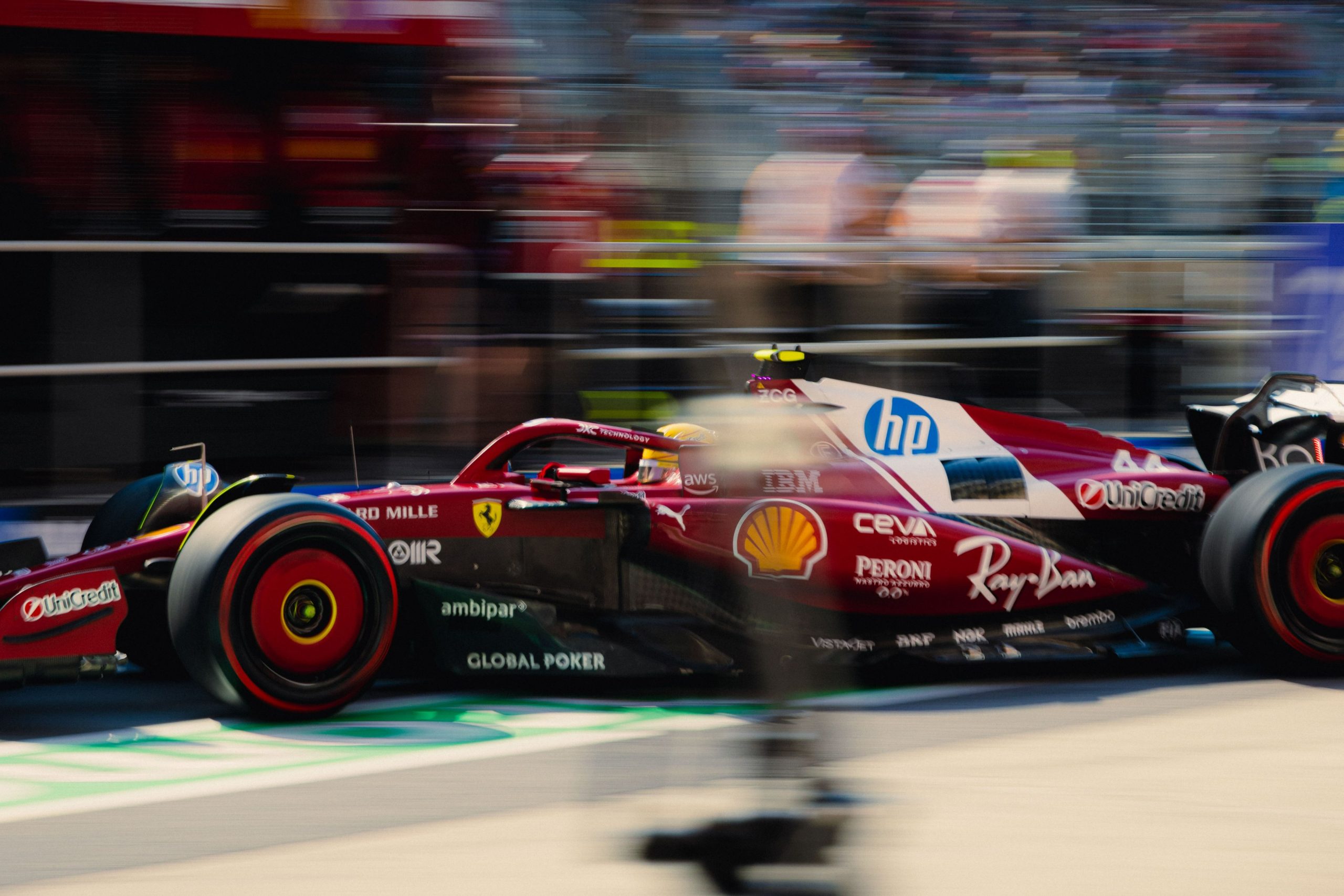 Lewis Hamilton Kanada GP SF25 Ferrari