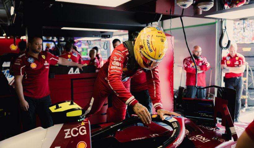 Lewis Hamilton Kanada GP SF25 Ferrari